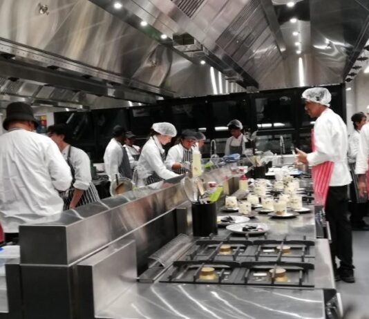 Dinner at Onehunga High School