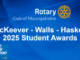 2025 McKeever – Walls – Haskell Student Awards