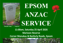 2026 Epsom ANZAC Service