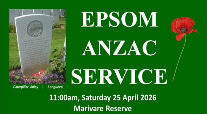 2026 Epsom ANZAC Service