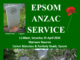 2026 Epsom ANZAC Service